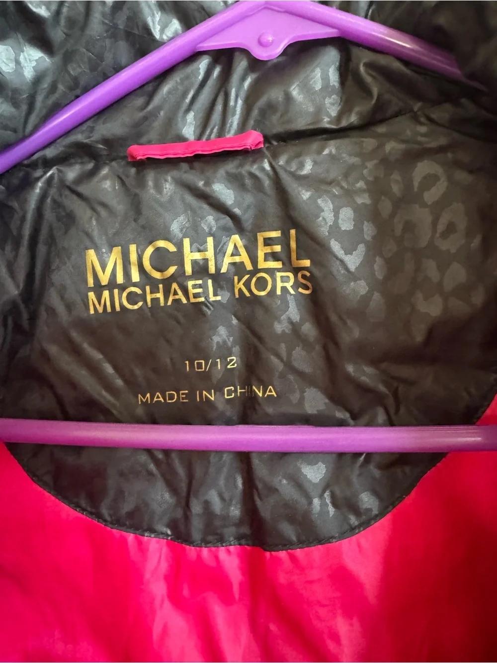 Michael Kors quilted front